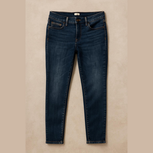 Eddie Bauer Dark Blue Skinny Jeans Size 8 Petite